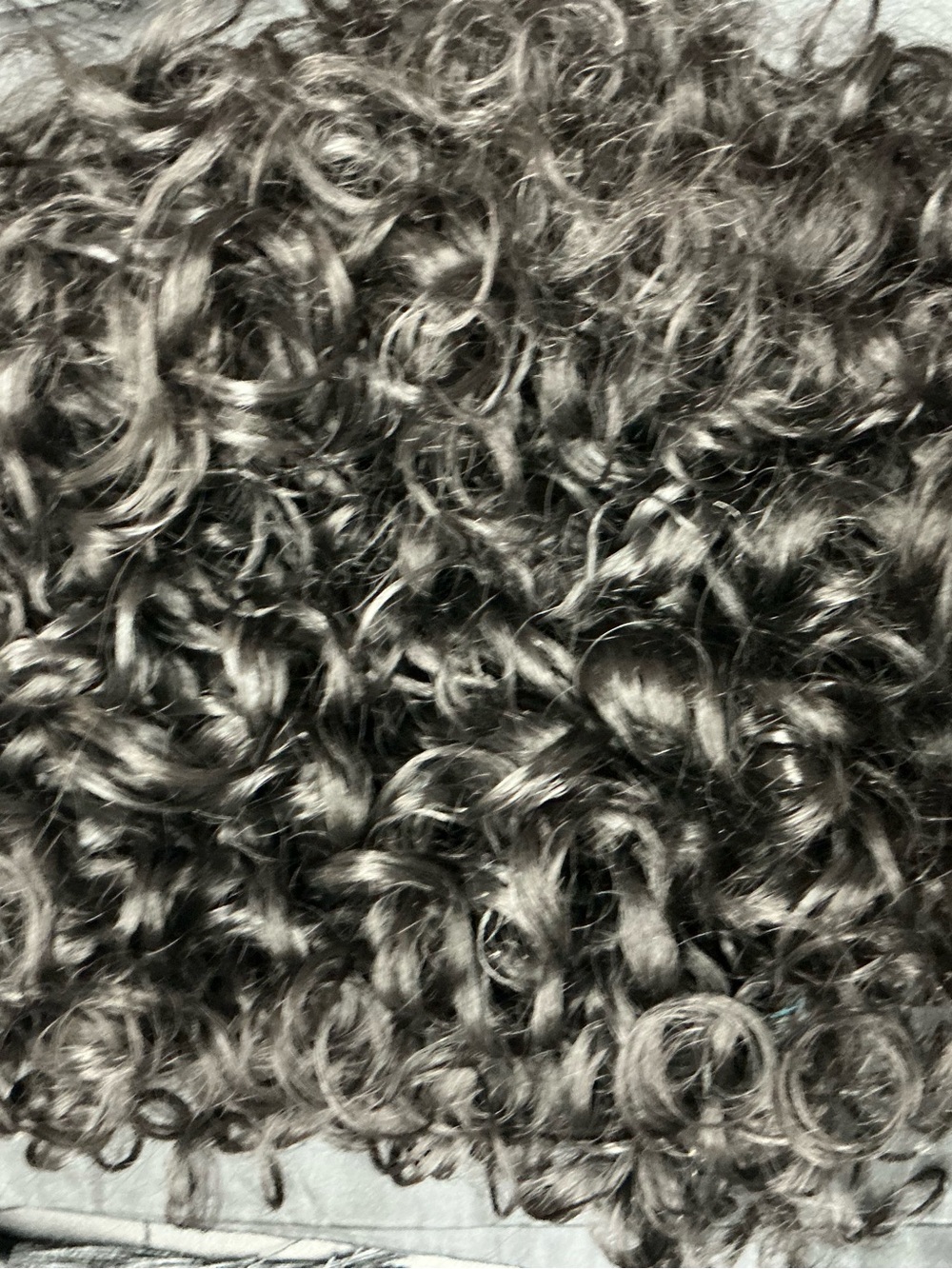 Natural Deep Brown Curly Hair Extension - Women Hair